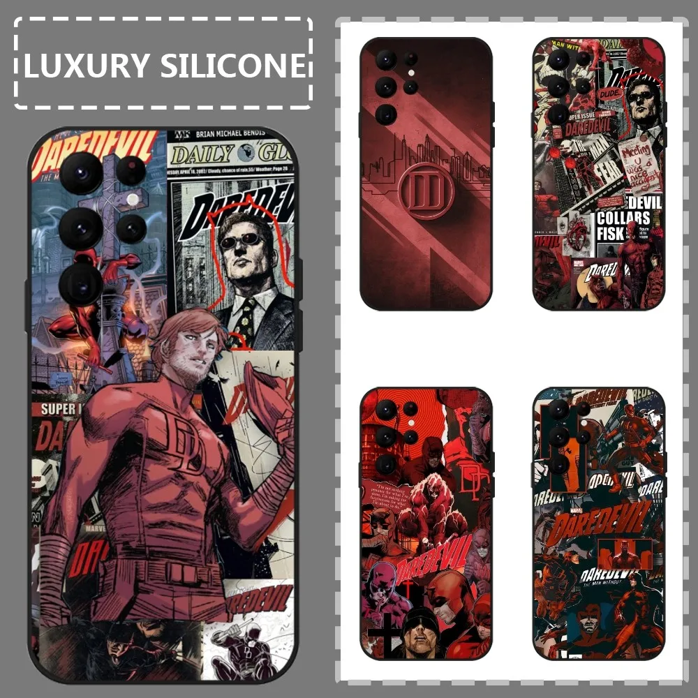 

Daredevil Cool Movie Phone Case For Samsung Galaxy S24 Ultra S22 S23 Ultra S21 S20 5G Protective Silicone TPU Funda