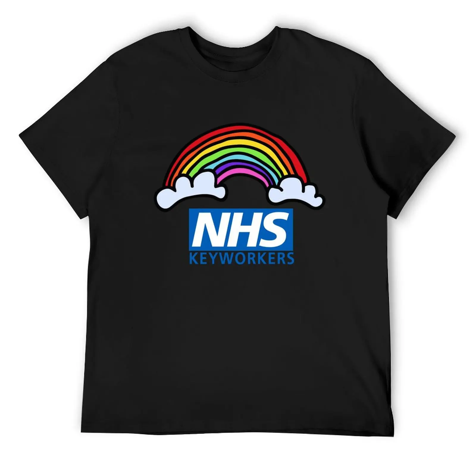 NHS And Keyworker support T-Shirt cotton graphic tees baggy shirts fitted t shirts for men