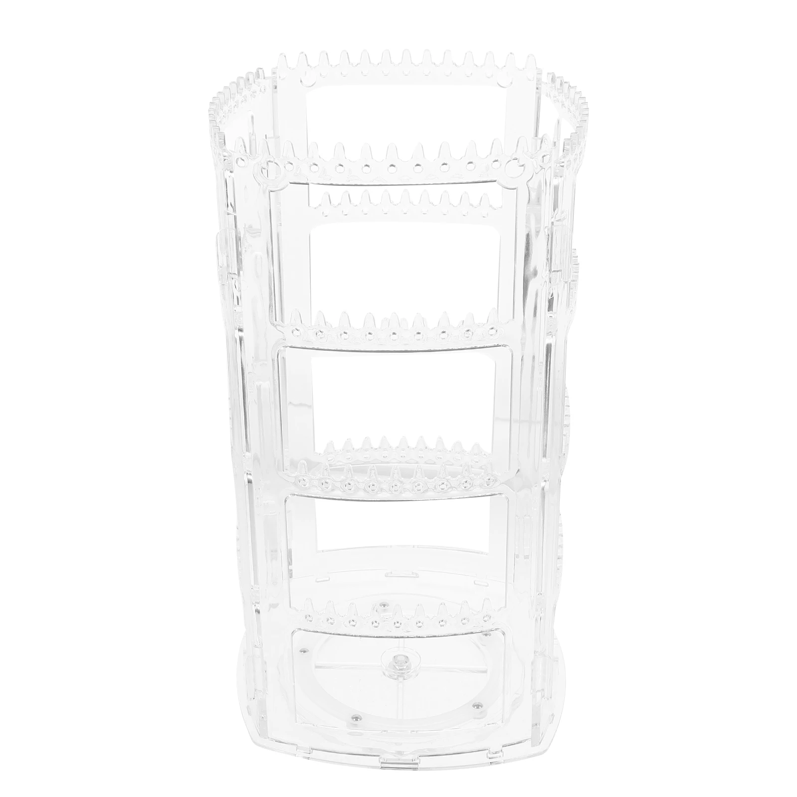 

Acrylic Earrings Display Stand Foldable Jewelry Holder Necklace Organizer Desktop Jewelry Hanger Organizer for