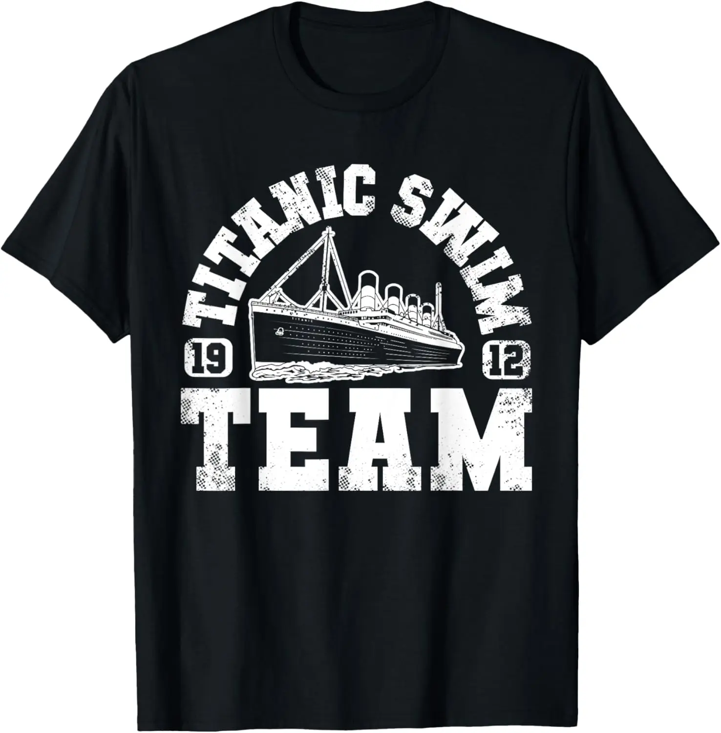 Titanic Swim Team - Funny & Tragic Swimming & Boating Design T-Shirt