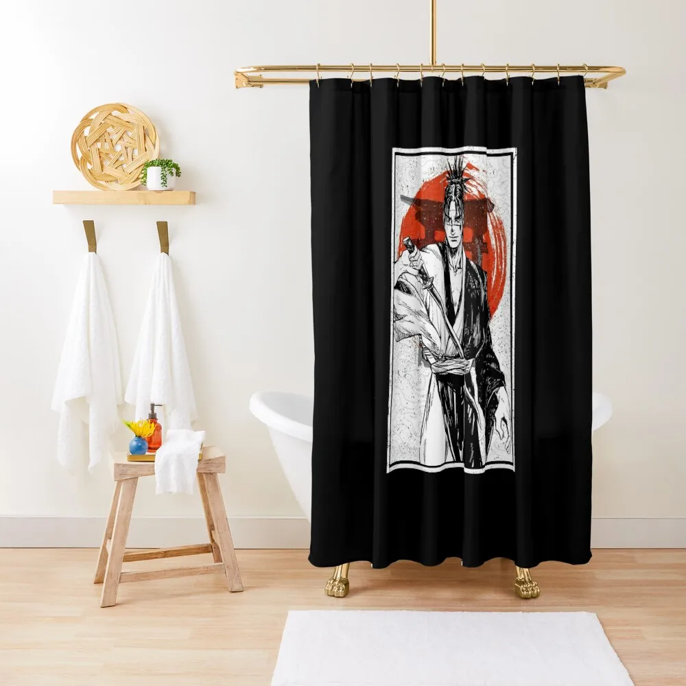 

Blade Of The Immortal - Manji Shower Curtain In The Bathroom Bathtub For Bathrooms With Beautiful Designs Curtain