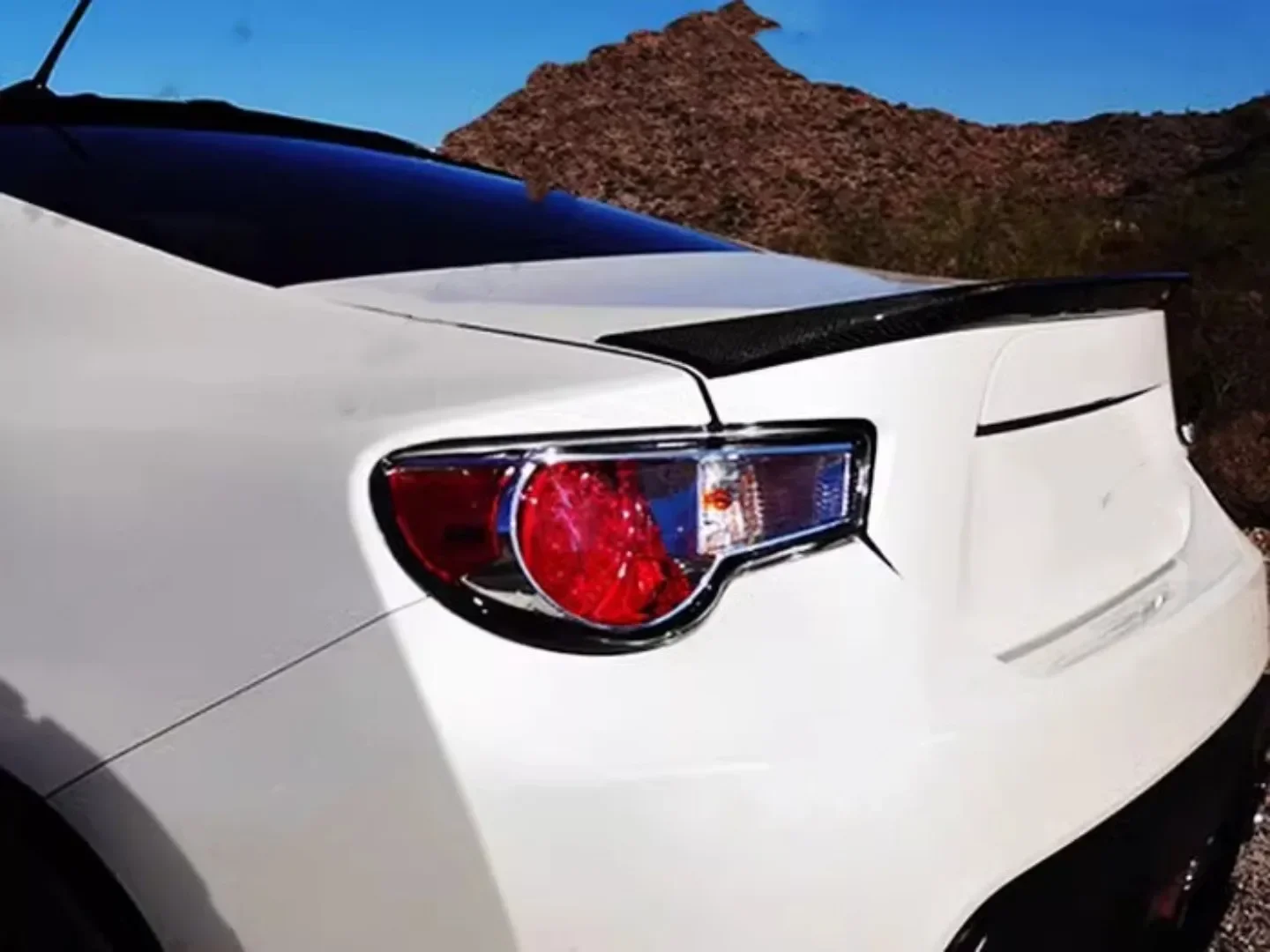 

Комплект кузова из углеродного волокна, хвостовое крыло из смолы для Toyota 86 Subaru BRZ, стиль 2013 2014 2015 2017, преобразование автоаксессуаров