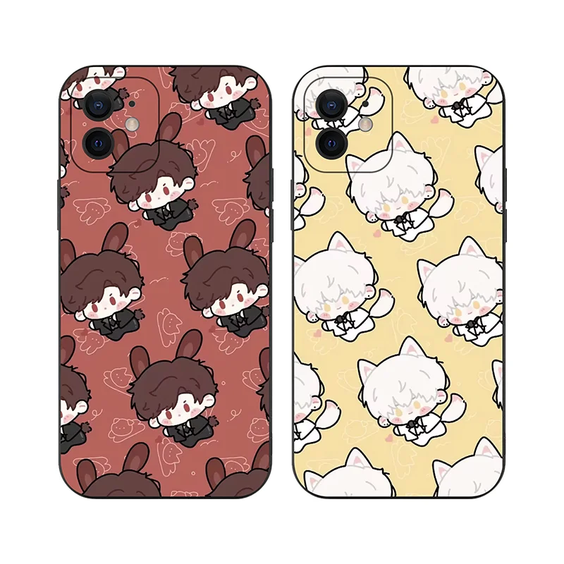 

Anime Light and Night Mobile Phone Case For iPhone 16 15 11 12 14 13 Pro Max Mini X XSMax XR 7 8 Plus SE4 16e Silica Cover Funda