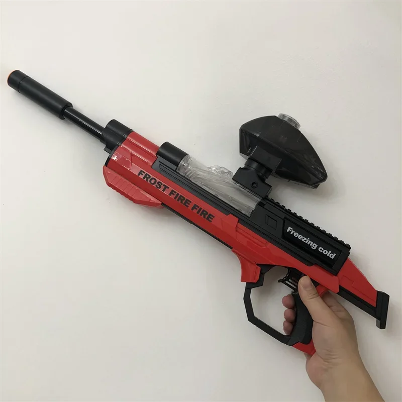 Pistola de agua eléctrica espacial para niños, Cañón de almacenamiento automático, portátil, juguetes de lucha al aire libre, playa de verano