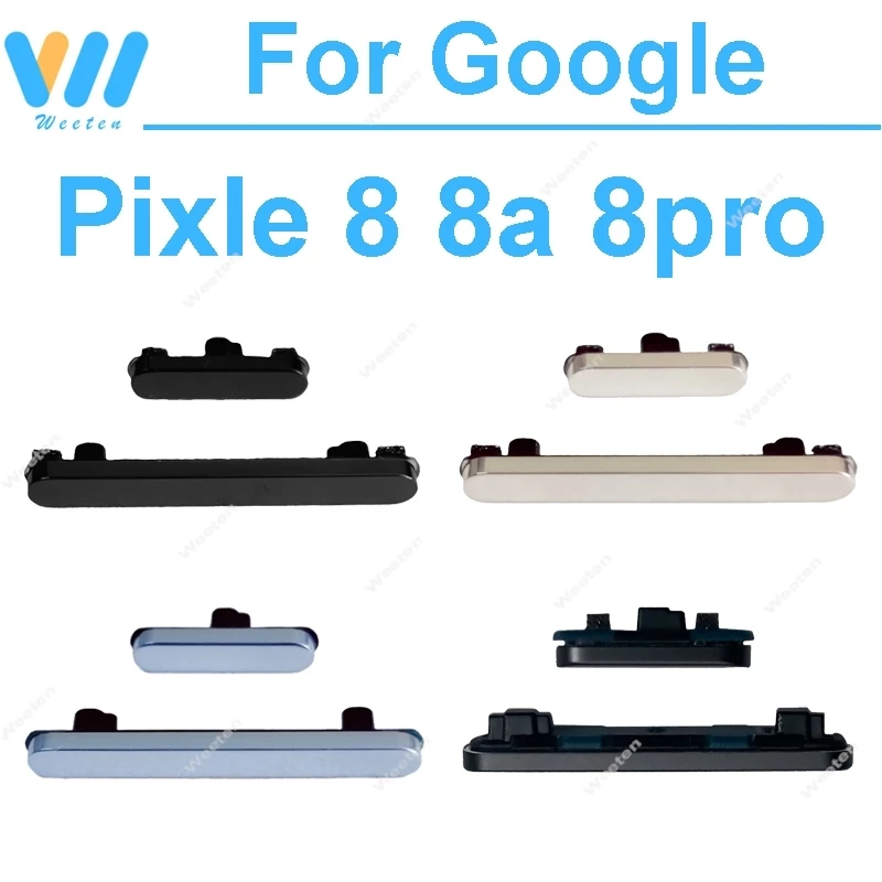 

Кнопка регулировки громкости для Google Pixel 8, 8A, 8 Pro. Кнопка включения/выключения. Запасные части для замены.