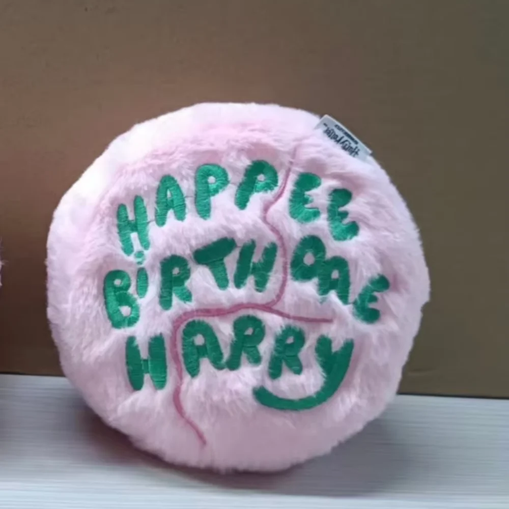 귀여운 해리 포터 시리즈 Hagrid 케이크 테이프 레코더 플러시 장난감 팬을위한 여자 친구 생일 룸 장식 거실 선물