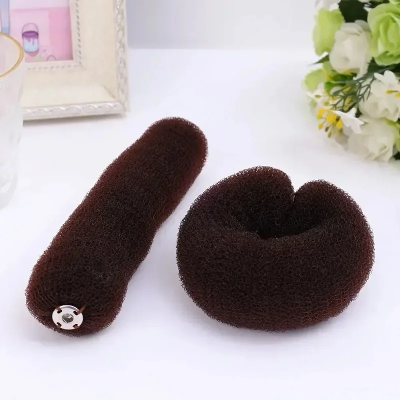 Rollo mágico de esponja de espuma para mujer, anillo grande fácil, fabricante de moños, Donut, herramientas de peinado para el cabello, accesorios