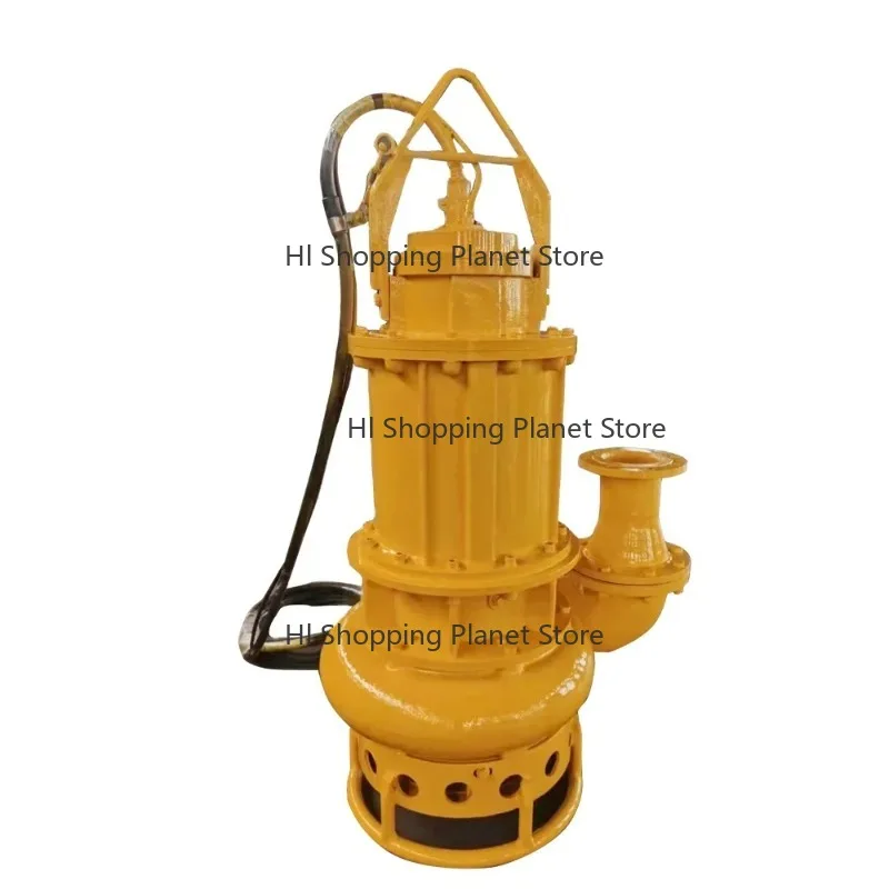 

high flow sub-mersible river sand suction pump water pumps submersible slurry pump with cutter