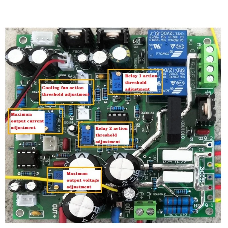 Kit fai da te CC CV DC 0-35V 0-5A alimentatore a corrente costante regolabile a tensione costante regolato