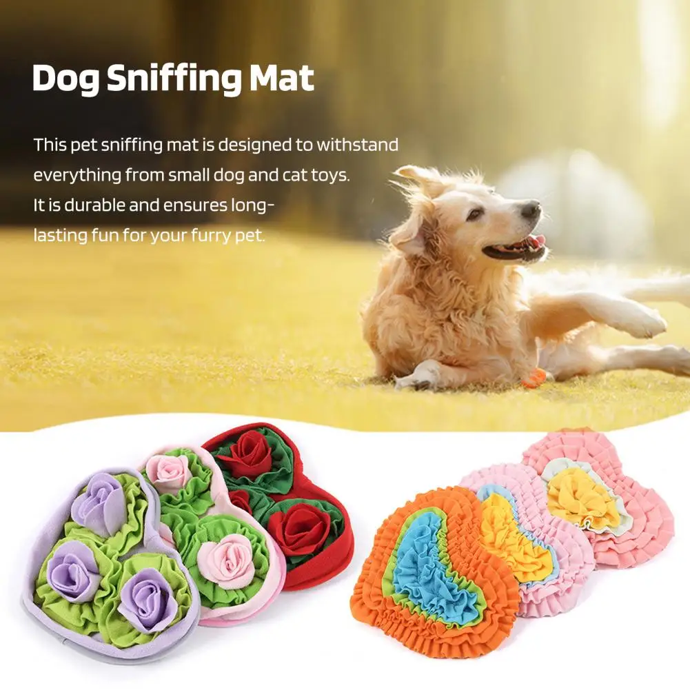 Interactive Pet Feeding Slow Feeding Mental Stimulation Sniffing Mat Mental Stimulation Puzzle Toy