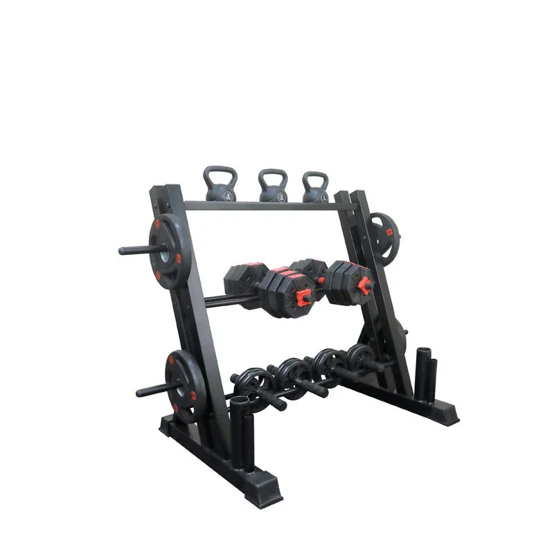 Fitness Equipment Gym Training  Storage Commercial Kettlebell Barbell Weight Stand Dumbbell Rack