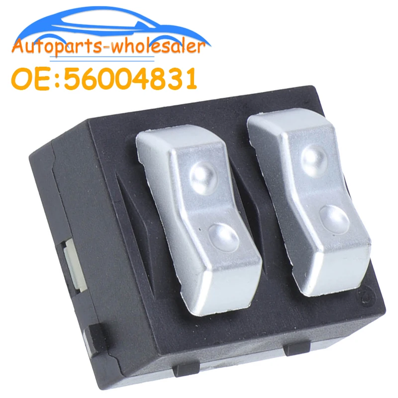 Interruptor de ventana delantera izquierda para automóvil, piezas de repuesto para Dodge B150 B250 B350 D100 D150 D250 Dakota, 56004831 4360167