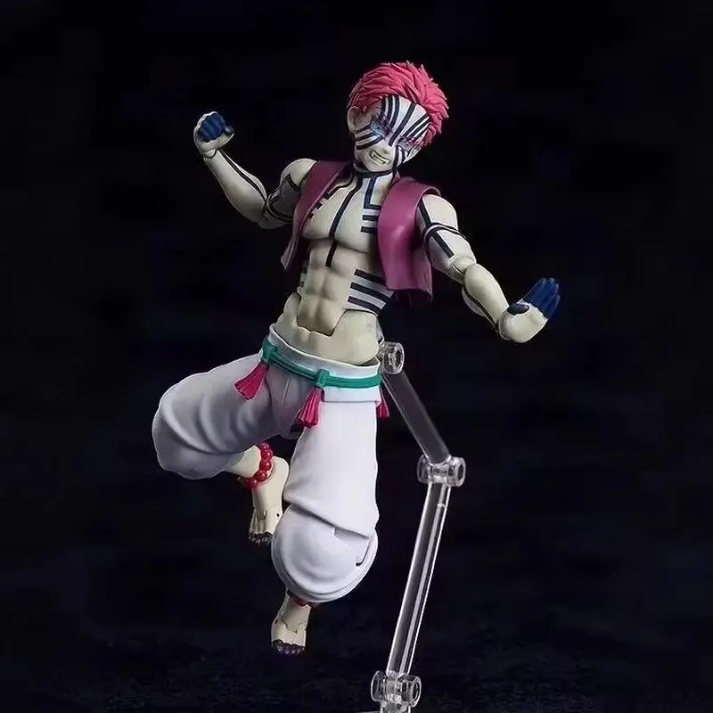 

Фигурка Figma SP-146 Аказа из Demon Slayer: Hakuji Twelve Kizuki, аниме-фигурка, украшение для рабочего стола, подарок для коллекционеров аниме
