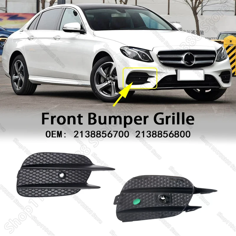 

Передний бампер, решетка противотуманной фары, рамка для Mercedes Benz E300 E350 E400 E450 E43 AMG 2138856700 2138856800 2017-2020 гг.