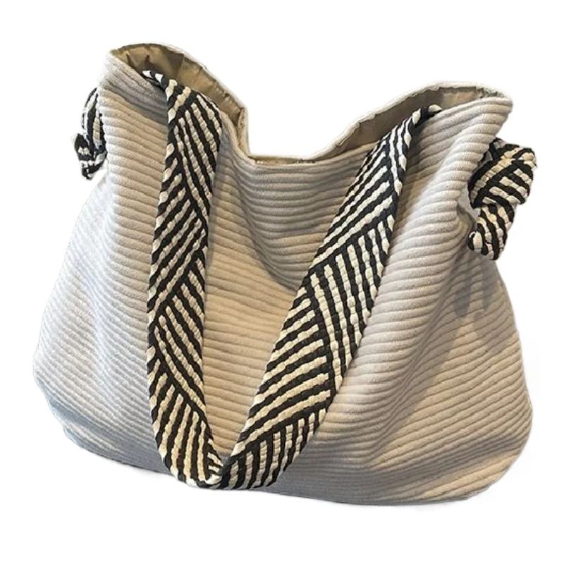 

2025 new shoulder underarm bags for women new large-capacity crossbody bag cloth bag lazy commuting tote japanese and korean