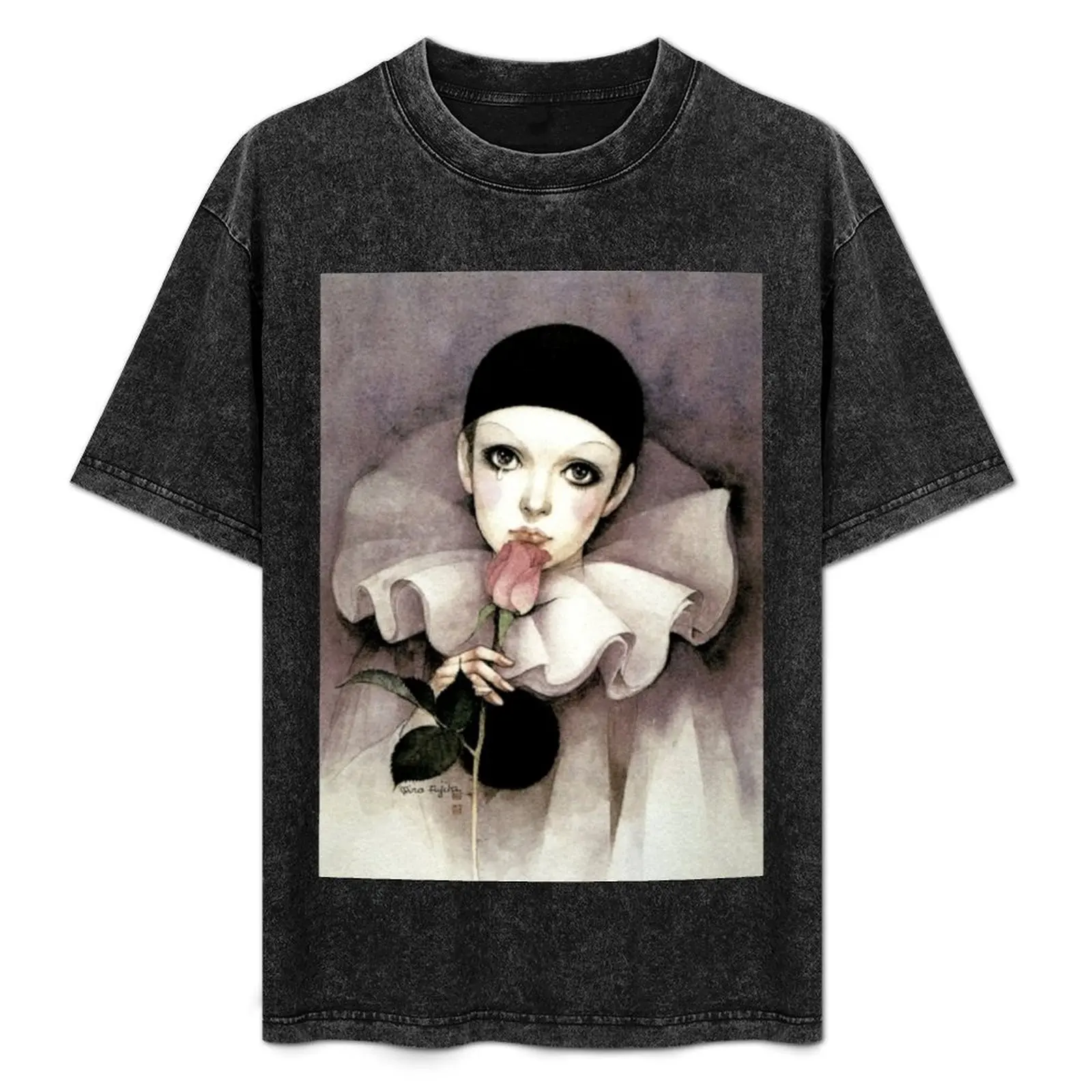 

pierrot T-Shirt t shirts for man cotton funny t shirts for graphic vintage shirt heavy cotton shirt for T-Shirt