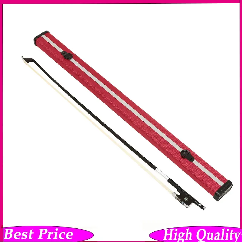 IRIN Universal 4/4 Cello Bow Case/Box Carbon Fiber Hold 2pcs Bows Strong Cello Accessories