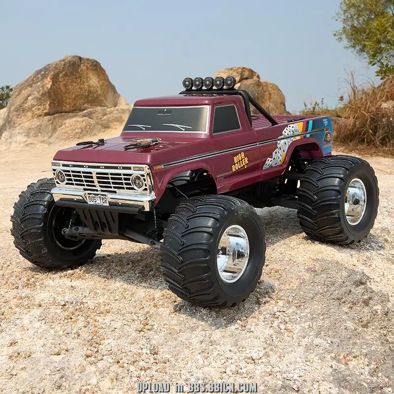 FMS 1/10 FMT Ford F100 High-Speed Electric RC Remote Control Climbing Model Car Rear-Drive Outdoor Cross-Country Drift Car Toy