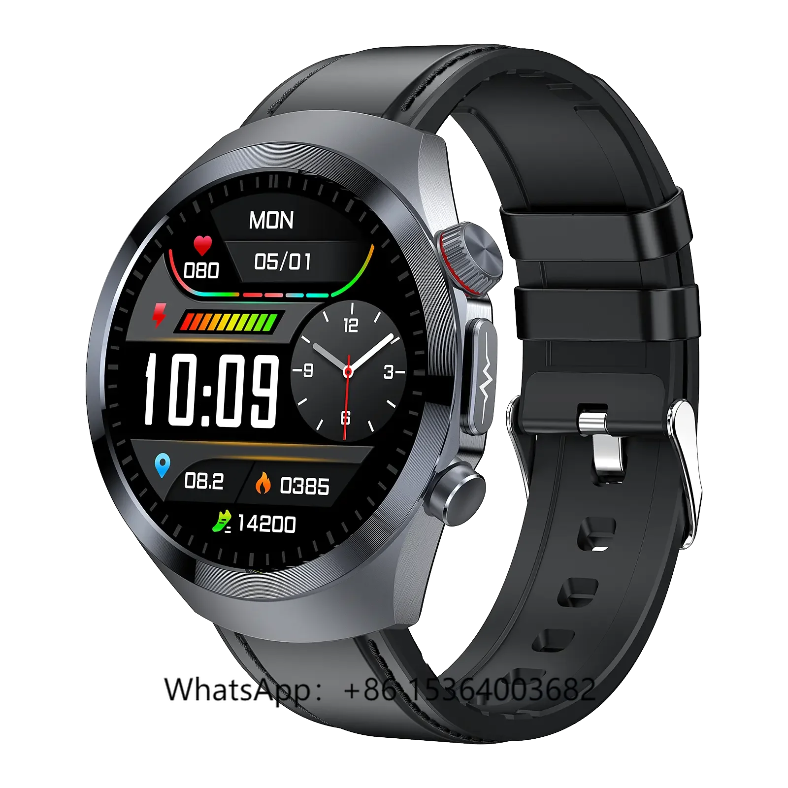 

ECG PPG Monitoring Relojes Smart Watches ET486 Reloj Intelligent Voice Assistant BT Call Health Monitoring