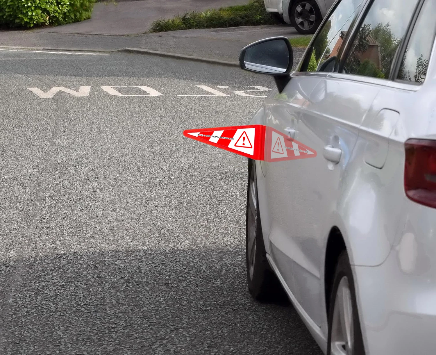 1set Car Wing Mirror Protector Wing Mirror Guard For Left-Hand Drive Avoid Sudden Turning Vehicle Safety Car Accessories
