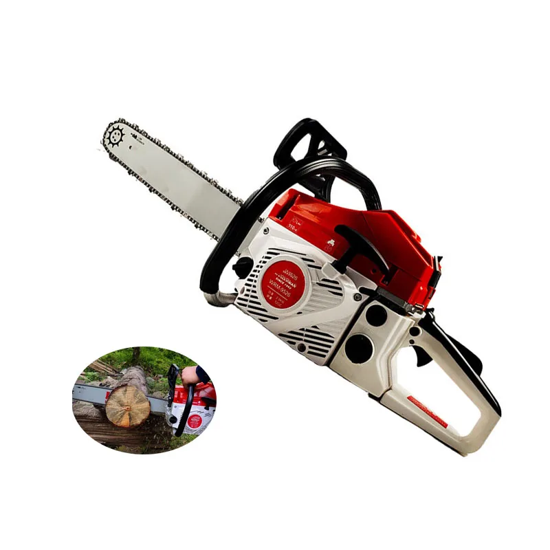 

Upgraded 20‘’ Gasoline Chain Saw Logging Saw Air-cooled High-power Gasoline Multi-function Cutting Chainsaws 52CC