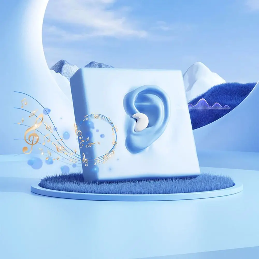 

Y36 Sleep Mini Invisible Headset Noise Cancelling Ipx5 Waterproof Wireless Headphones with Mic Sports Stereo LED Display