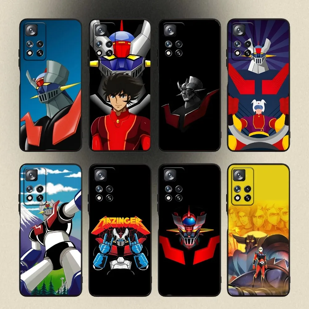 

Mazinger Z Robot Phone Case For Samsung Galaxy A20,A21s,A22,A31,A32,A52,A53,A72,73,A80,A91 Soft Black Cover