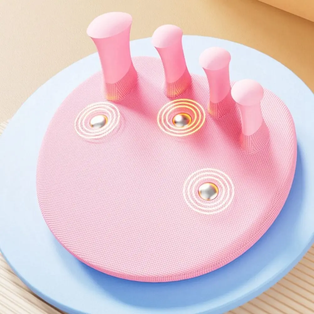 2Pcs Magnet Bead Arch Foot Trainer Elastic Plantar Support Foot Alignment Device Leg Sculpting Anti-Slip Arch Exerciser