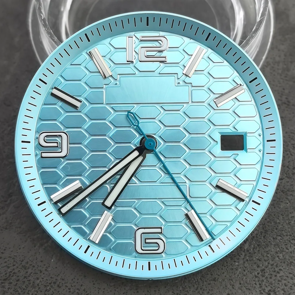 39 مللي متر مقاوم للماء الفولاذ المقاوم للصدأ Land-Dweller حافظة أضعاف حزام متوافق حركة NH35 قطع غيار الأيدي الاتصال الهاتفي الاختياري