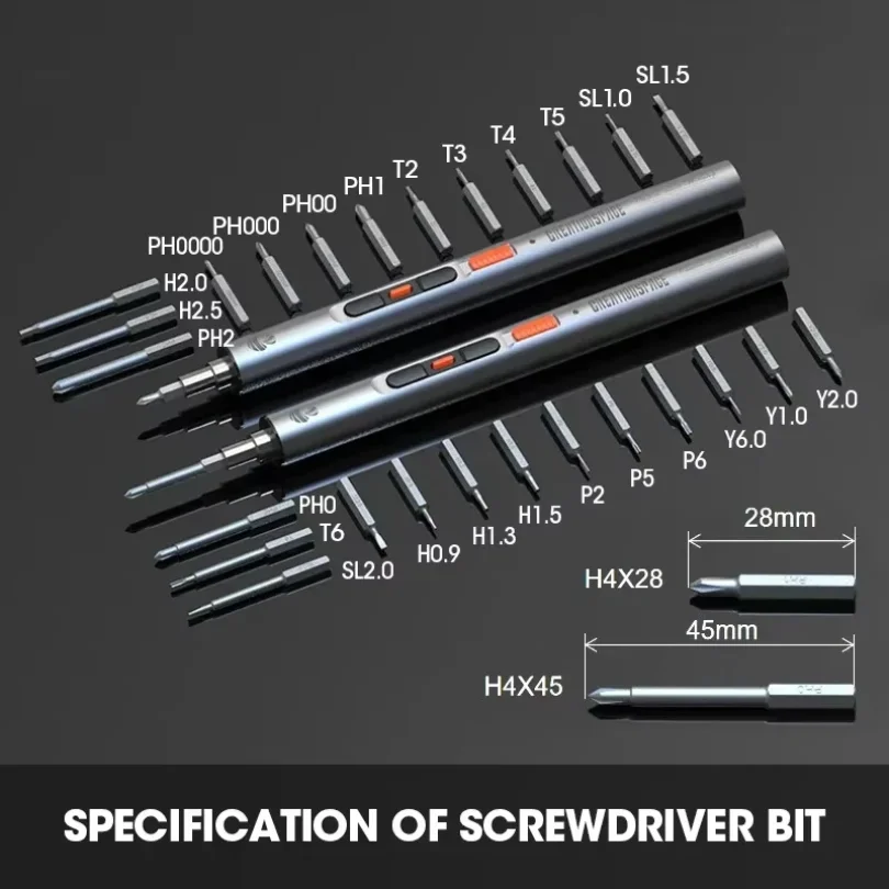 CreationSpace CS0802A Electric Drill Screwdriver Dual-purpose Mini Electric Screwdriver Set Cordless Drilling Power Tools