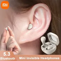 Xiaomi SK19 Mini Invisible Wireless Bluetooth Earphones HIFI Sports Office Noise Reduction Earphones Android IOS Earphones
