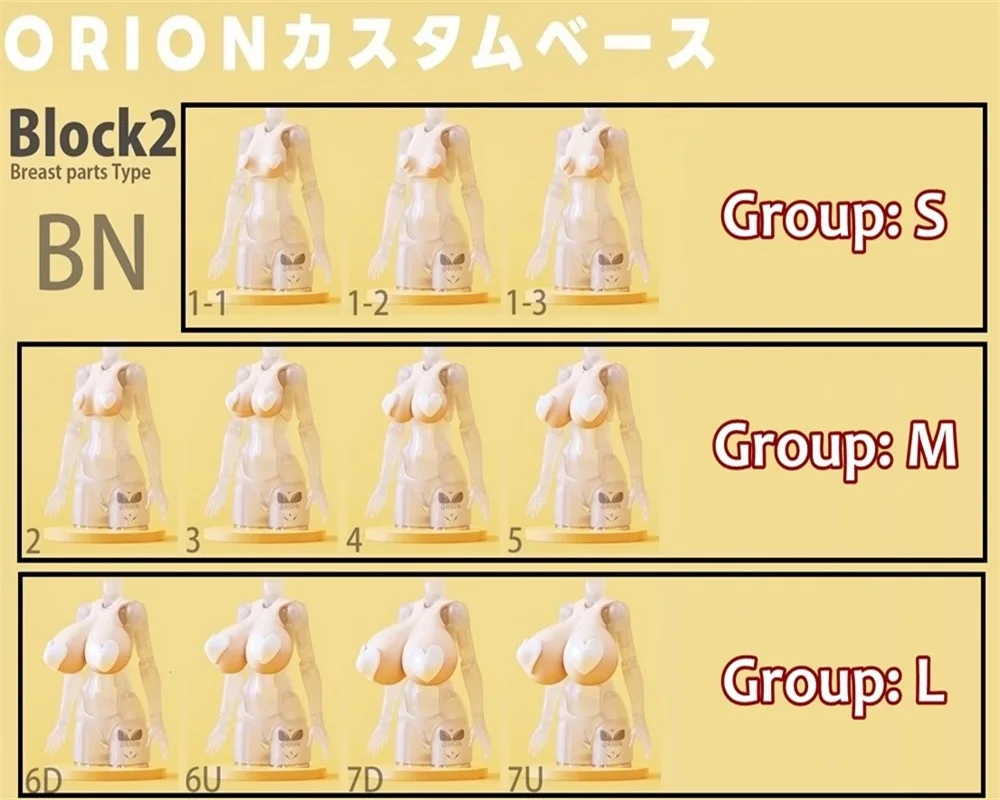 

В наличии SH 1/12 SP50BN ORION Солдат Богини Устройство Грудь Смола BUSTERDOLL GK Модификация Высококачественная модель Коллекция игрушек