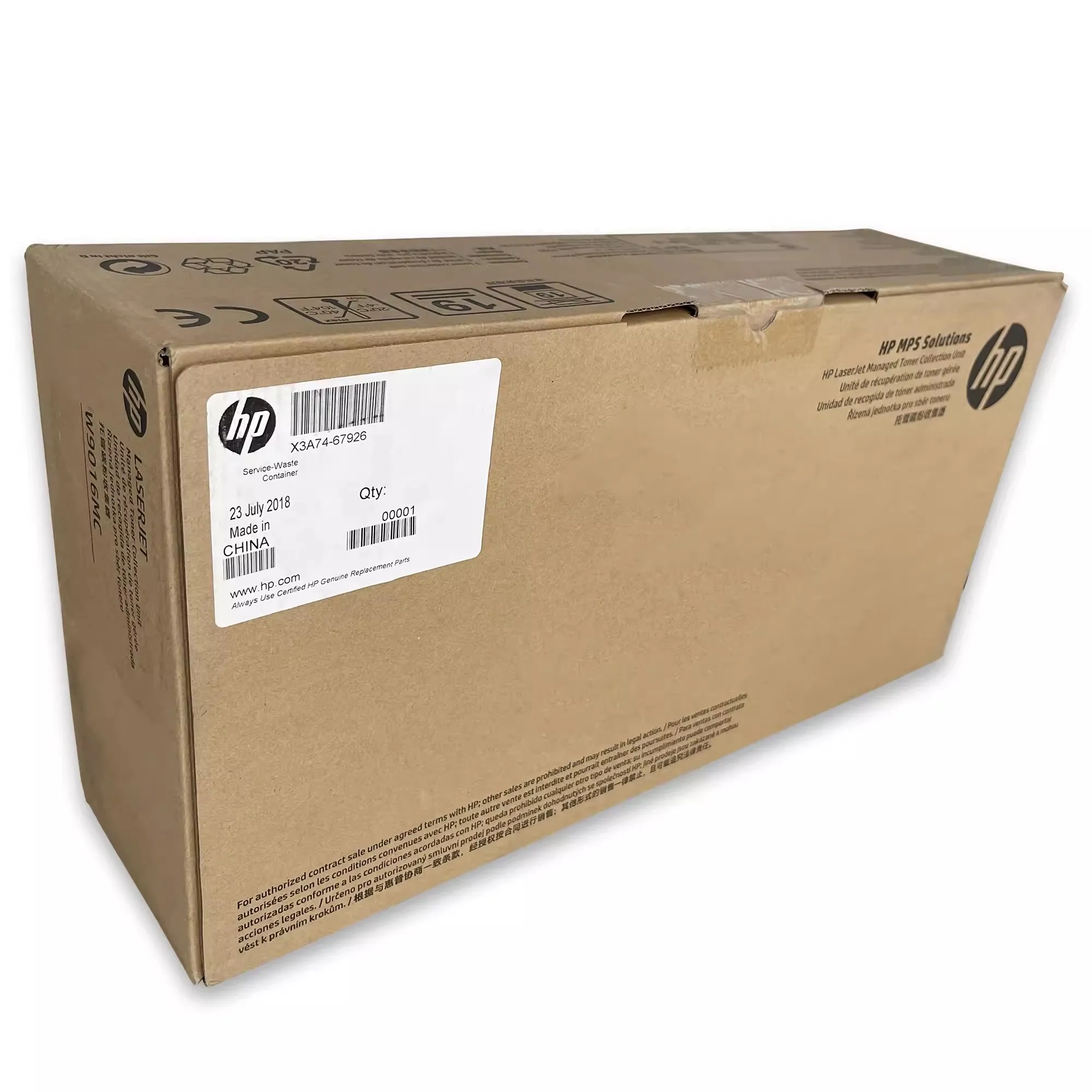 W9016MC Original New Waste Toner Container for HP E 82540 82550 82560 z dn