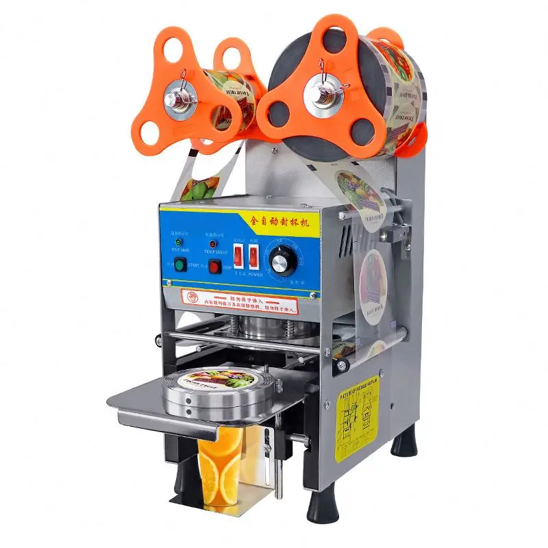 

95Mm 90Mm Manual Plastic Cup Sealer Sealing Machine 110V / 60Hz