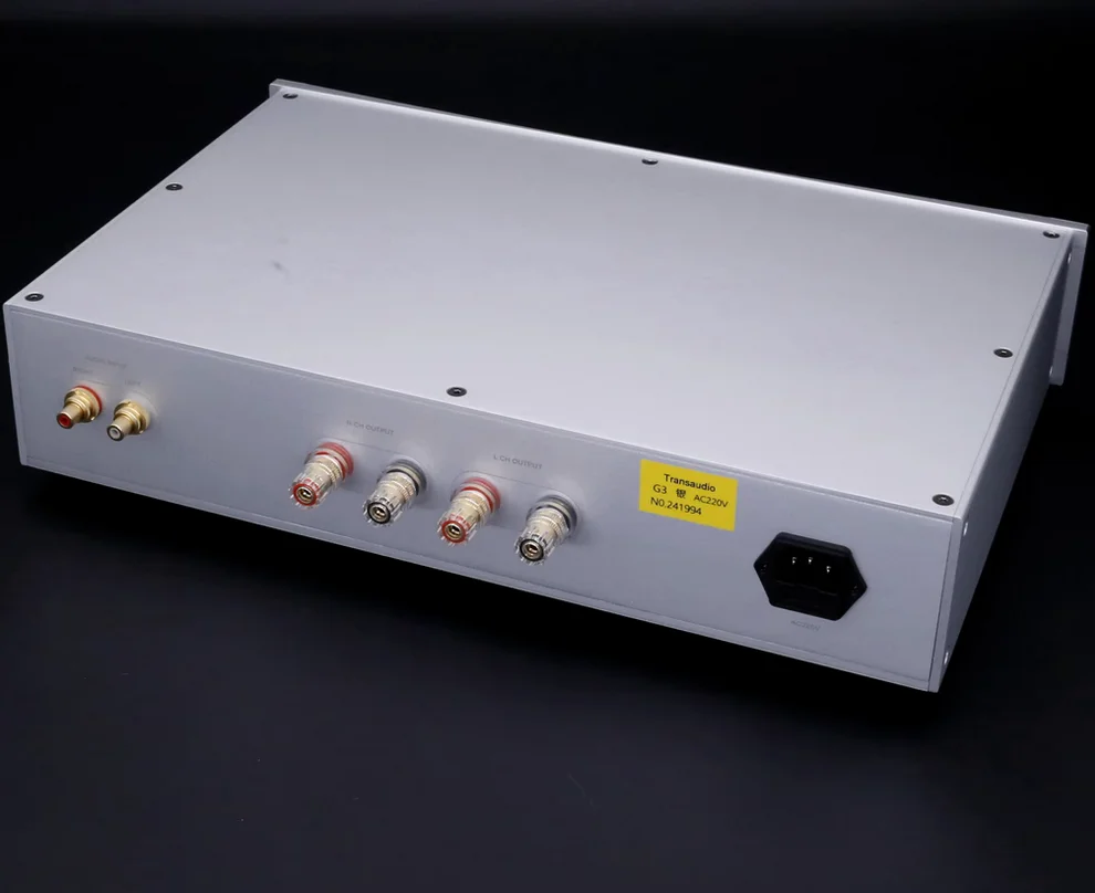 

New G3 hifi dual channel 120w*2 pure power post amplifier UK ECX Field Tube Reference Goldmund circuit