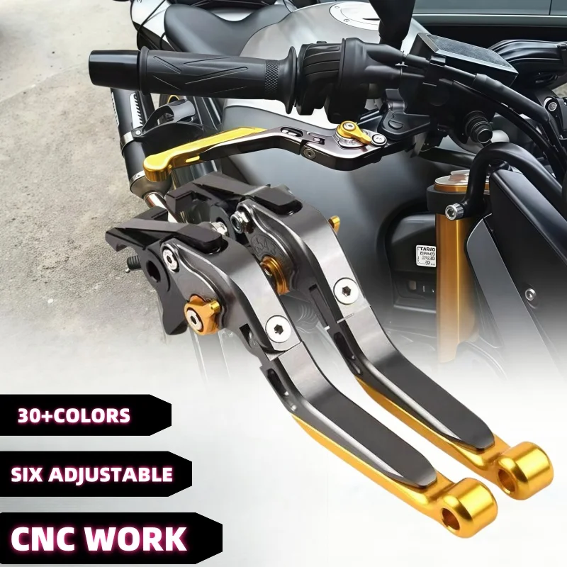 

For Kawasaki VERSYS (650cc) 2009-2014 NINJA 400R 2011 Brake Lever Set Foldable Adjustable Handle Levers Motorcycle Parts