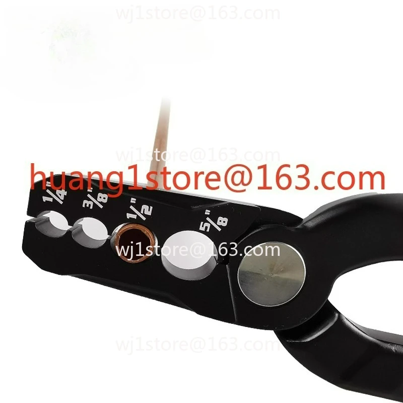 ST-301 Copper Tube Rounder Reformer Flat Copper Tube Repairer Bend Tube Repair Round Pliers Tool