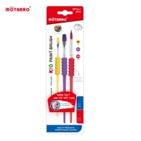 MOTARRO 3 Pcs Paint Round Bulk Brushes for Beginners Starter Artist Painting Brush Kit Kid's Art Paintbrushes Preschool Art Toys