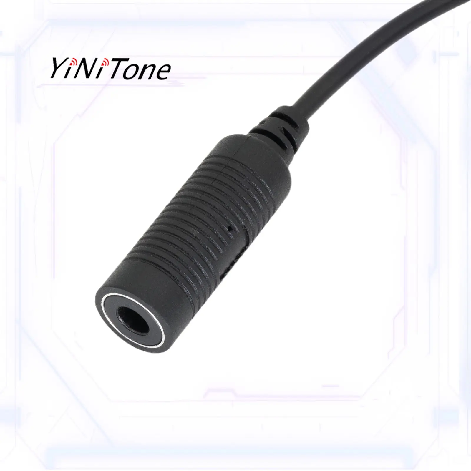 U94 Push to Talk Fighting in versione civile Cavo di conversione per radio NATO 7.1mm Plug Force Auricolare Adattatore di cablaggio U174