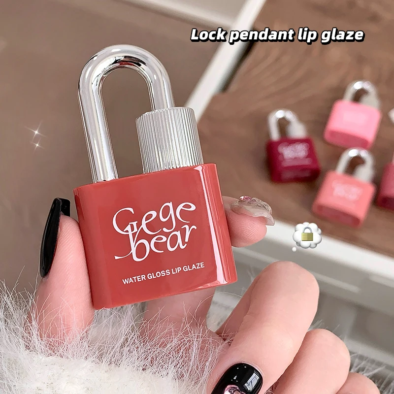 락 하트 스윗 컬러 워터 글로스 미러 립글레이즈 - 모든 라이트 베이지 타입, 베리 & 레드 색상에 적합한 보습 립스틱