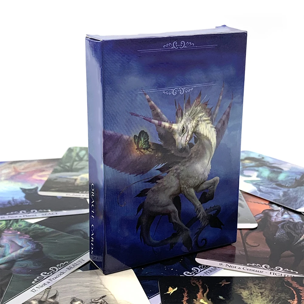 10*7CM Oracle Cards Vibrant Illustrations Mysterious Divination Card Game Board Game,Perfect For Spiritual Guidance & Collectors