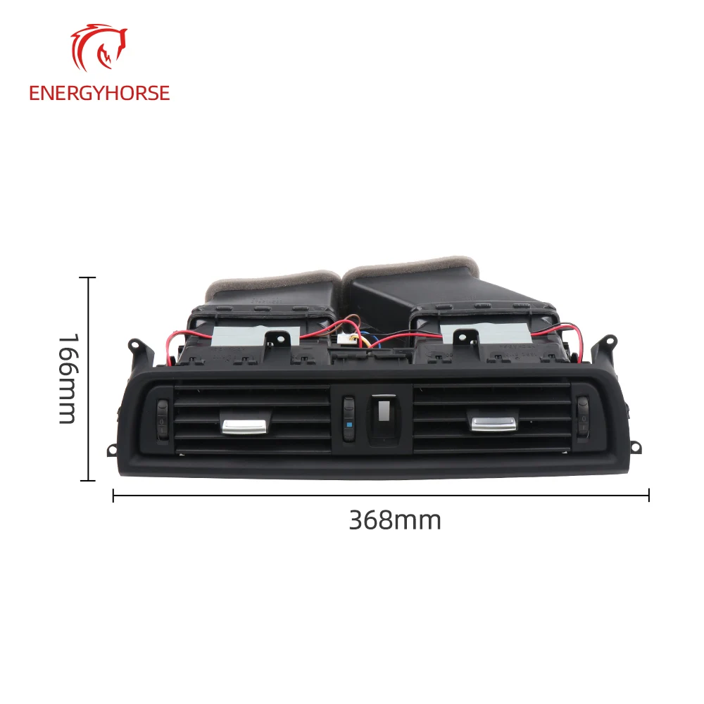 LHD Front Left Right Rear Console Central Air Conditioner AC Vent Chromed Grille For BMW 5 Series F10 F11 520i 523i 525i 528i 53