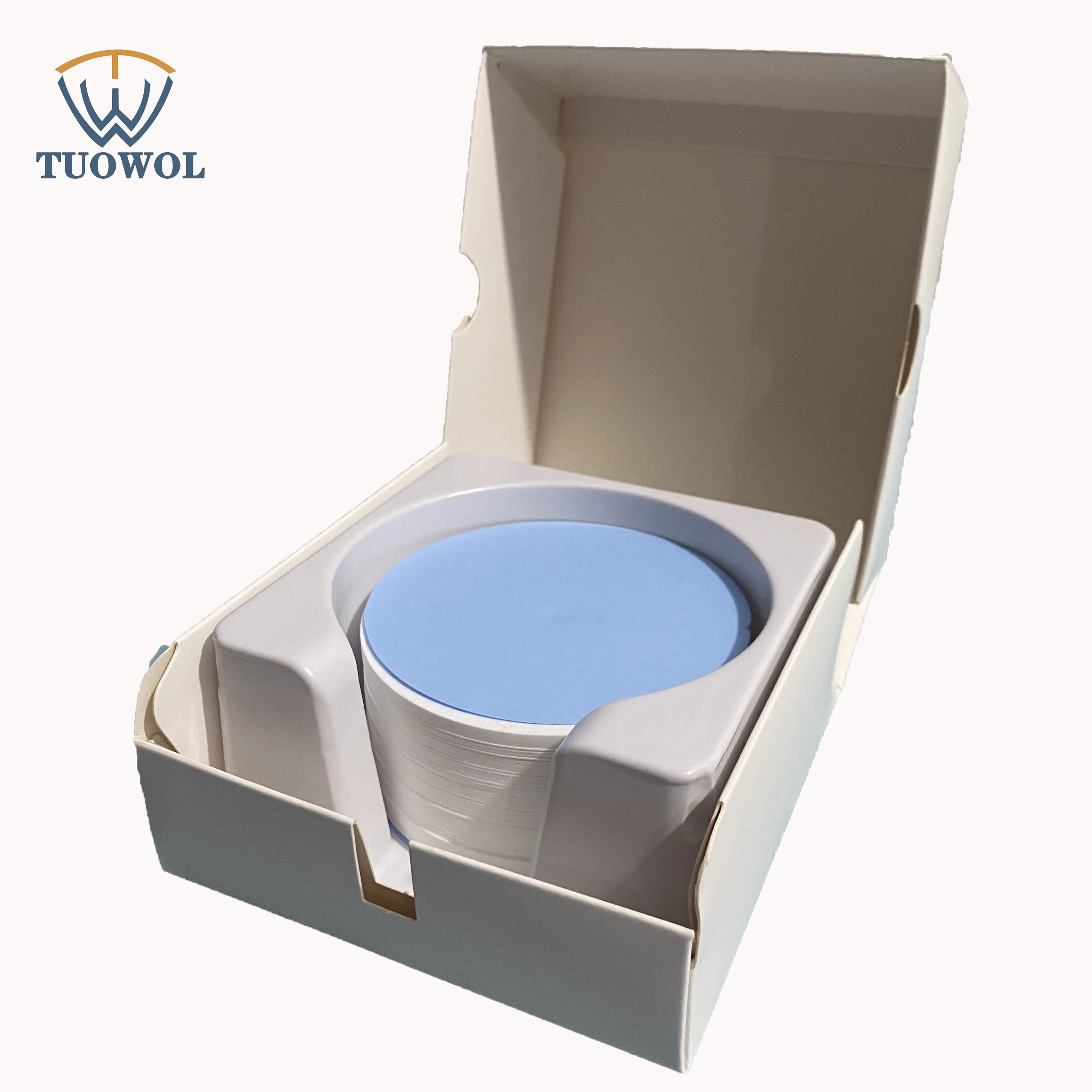 High-Purity Quartz Fiber Filter Paper 47mm 90mm 8in 10in Whatman QM-A QMH QHC 1000°C High Temp Air & Stack Gas Sample Monitoring