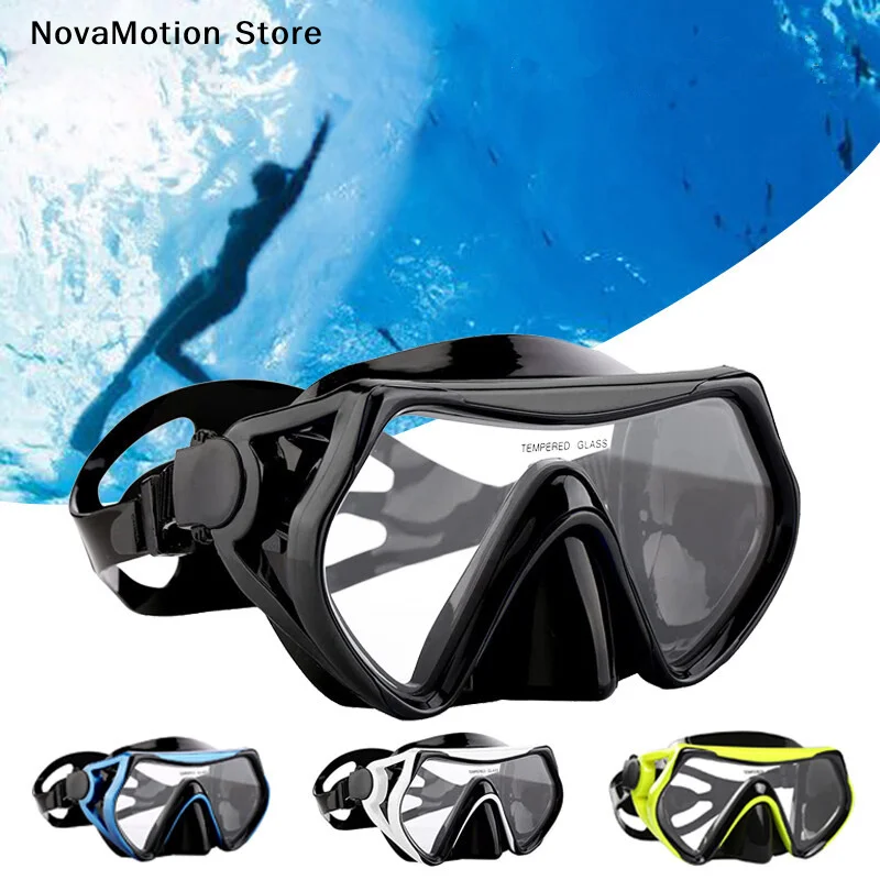 Diving Mask - [NM]Swimming Eyewear Tempered Glass Adults Water