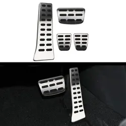 AT MT Stainless Steel Car Pedals Pad for Kia Sportage NQ5 5 2022-2026 Brake Non-slip No Drilling Restfoot Pedal Protection Cover