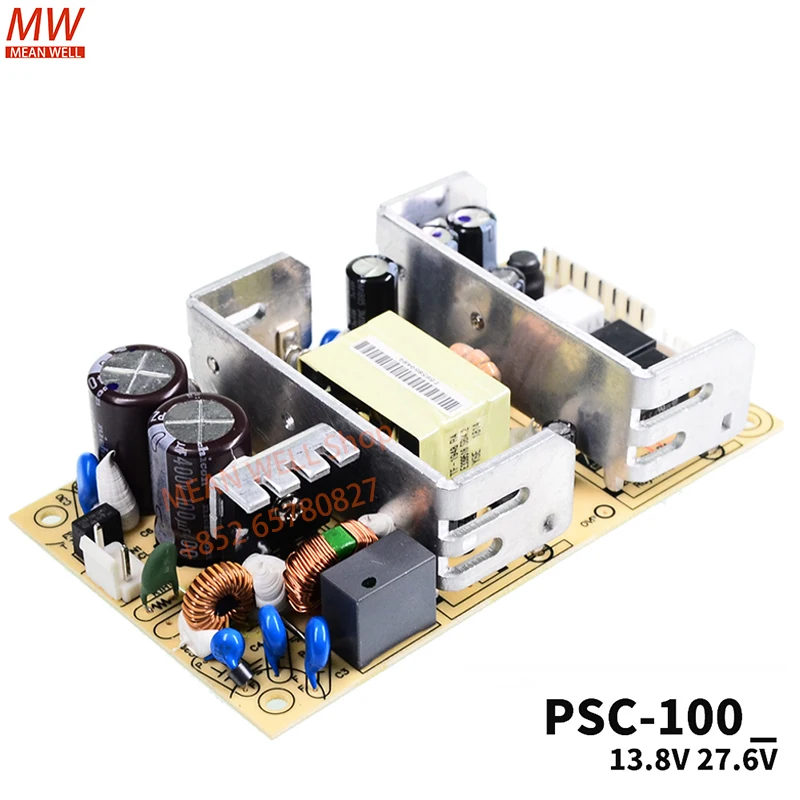 

Original MEAN WELL 100W Single Output with Battery Charger(UPS Function) PSC-100A PSC-100B Security Power Supply