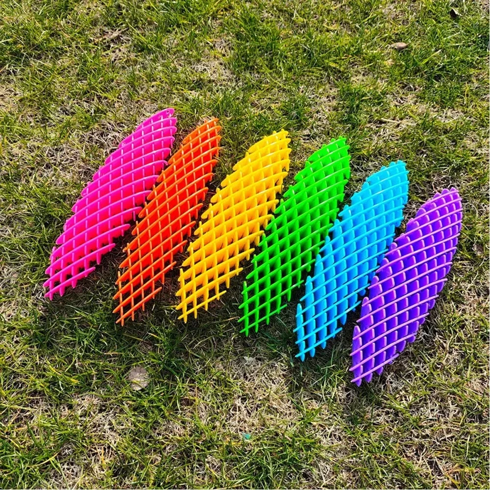 Worm Unpacking Morphing Toy Fidget Worm Six Sided Pressing Stress Squishy Worms Stress Relief Toys trange small toys