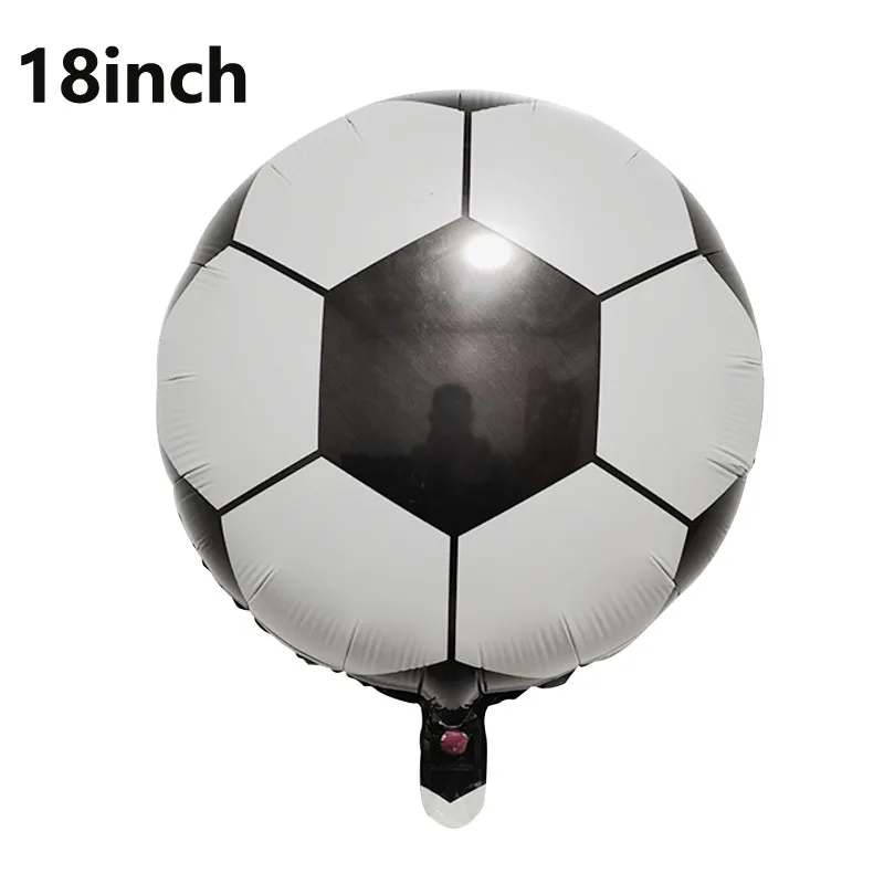 1 Set Helium Foil Globos Football Balloons Birthday Party Decorations Kids Boy 32Inch Green Number Ball Soccer Sports Supplies