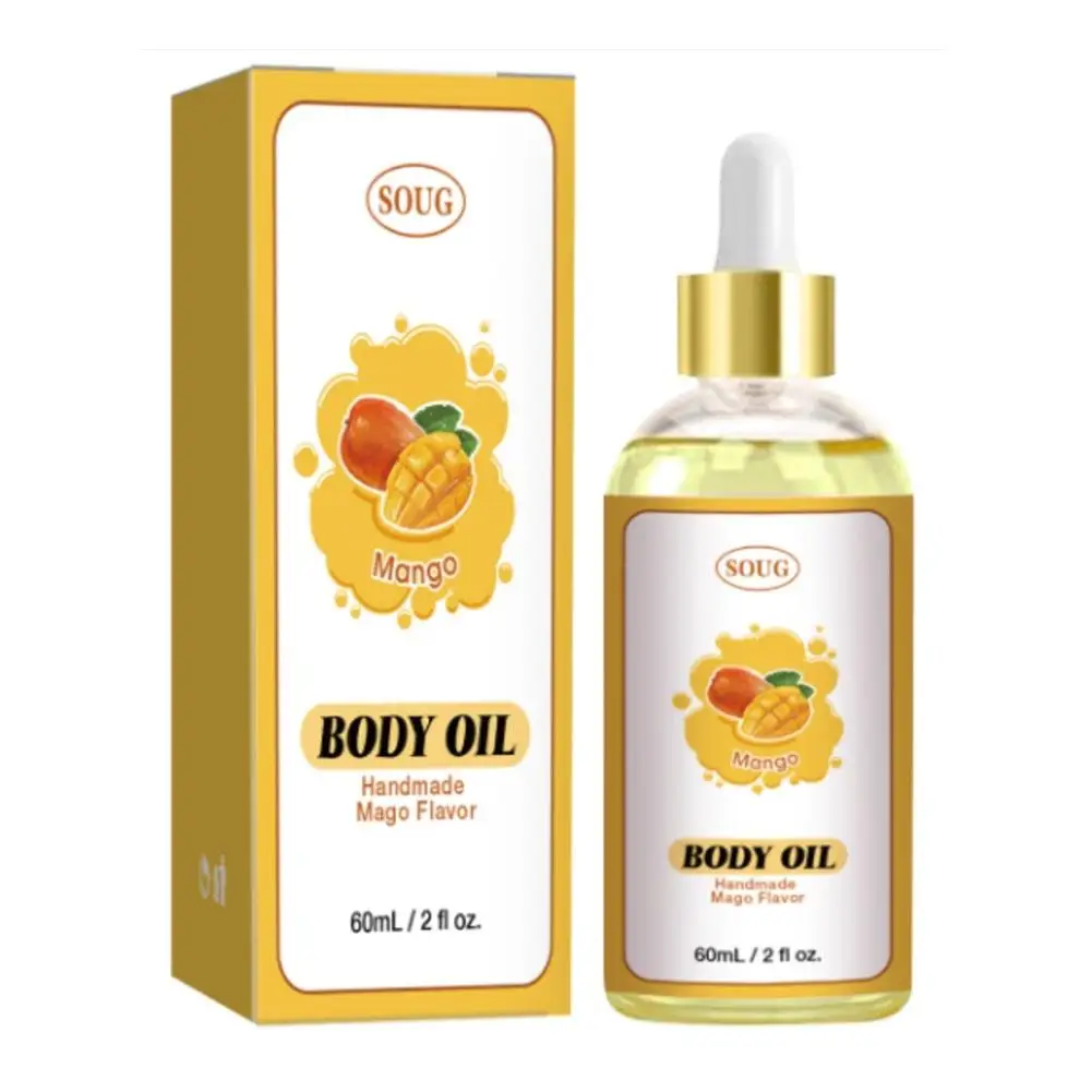 น้ํามันผู้หญิงธรรมชาติ Body Juice Oil Body Juice Oil พีช Perfect, น้ํามันหอมระเหยธรรมชาติ Body Oil สําหรับผู้หญิง M5k9