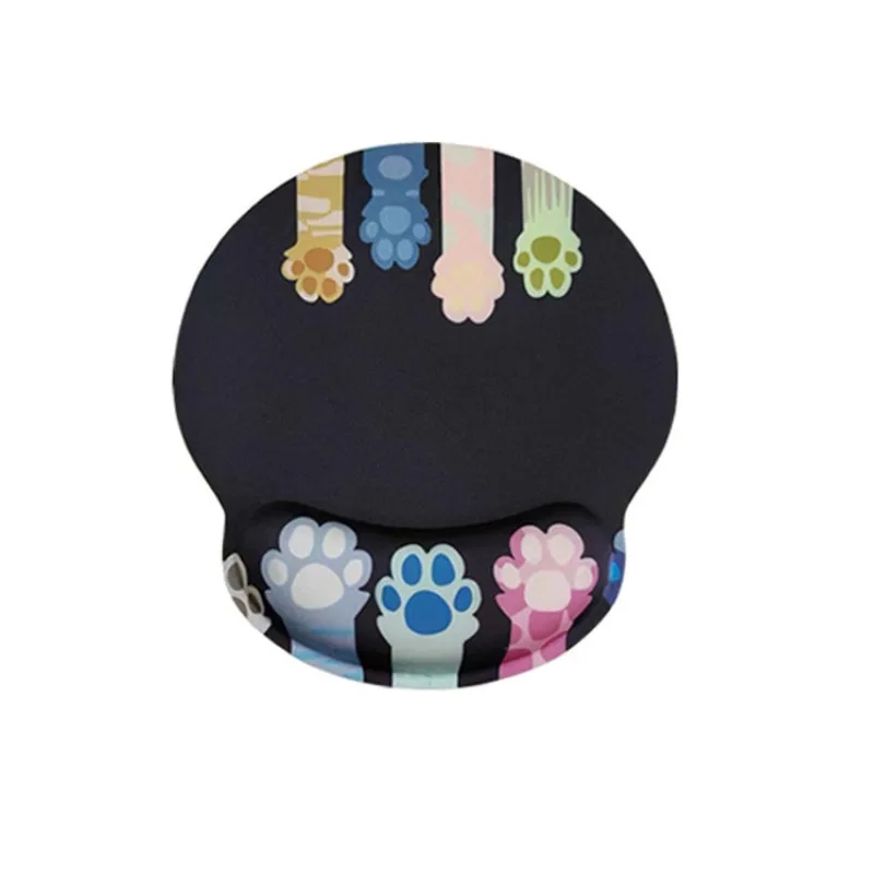 

Mouse Anti-slip Pad Wrist Support Protection Cat Pattern Memory Foam Recoverable Computer Peripherals Office Supplies